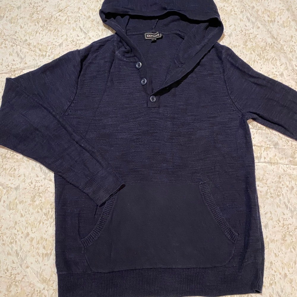 Men’s Express half button sweater